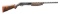 ITHACA 37-S PUMP SHOTGUN.