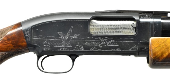 NICK KUSMIT No. 2 ENGRAVED WINCHESTER MODEL 12