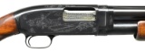 NICK KUSMIT ENGRAVED WINCHESTER MODEL 12 PUMP