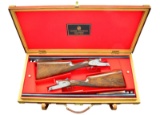 EXCITING TRUE PAIR OF AYA MODEL NO. 1 12 BORE GAME