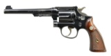 SMITH & WESSON FIRST MODEL K-22 REVOLVER.