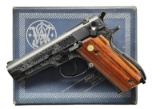 CLASS A ENGRAVED SMITH & WESSON MODEL 39-2 TDA