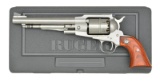 RUGER STAINLESS OLD ARMY REVOLVER.