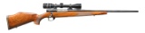 WEATHERBY VANGUARD BOLT  ACTION RIFLE WITH SCOPE.