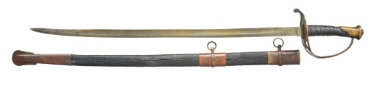 CONFEDERATE OFFICERS SWORD OF THE COLLEGE HILL