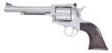 RUGER STAINLESS 10MM / 40 S&W BLACKHAWK REVOLVER.