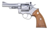 RUGER STAINLESS SECURITY-SIX REVOLVER.
