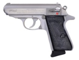 STAINLESS STEEL WALTHER PPK/S-1 PISTOL.