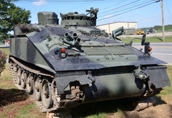 EXTREMELY RARE BRITISH FV102 STRIKER ATGM CARRIER.