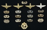 WWII AMERICAN PARATROOPER BADGES, RELATED AMERICAN
