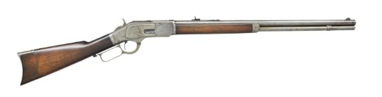 WINCHESTER 3RD MODEL 1873 LEVER ACTION RIFLE.