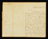 SAMUEL COLT AUTOGRAPHED LETTER 