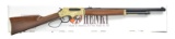 HENRY BRASS WILDLIFE EDITION LEVER ACTION RIFLE.