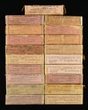 17+ BOXES OF EARLY US MODEL OF 1911 / 45 ACP AMMO.