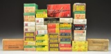39 BOXES OF VARIOUS RIFLE AMMUNTION.