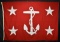 WW2 UNDER SCECRETARY OF NAVY SHIP FLAG