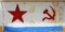 LARGE SOVIET NAVAL FLAG.