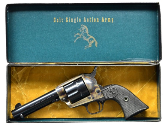 HIGH CONDITION COLT 2ND GEN SAA REVOLVER WITH