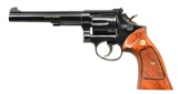 SMITH & WESSON MODEL 17-3 RIMFIRE REVOLVER.