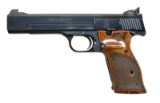 SMITH & WESSON MODEL 41 RIMFIRE TARGET PISTOL.