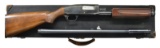 CASED REMINGTON MODEL 31 PUMP ACTION SHOTGUN.