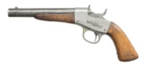 REMINGTON MODEL 1870 NAVY ROLLING BLOCK PISTOL.