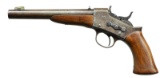 REMINGTON MODEL 1887 PLINKER ROLLING BLOCK PISTOL.