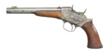 REMINGTON MODEL 1887 PLINKER ROLLING BLOCK PISTOL.