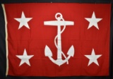 WW2 UNDER SCECRETARY OF NAVY SHIP FLAG