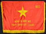 VIETNAM BANNER GIVEN HERO OF 803RD