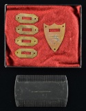 CIVIL WAR ERA SADDLE SHIELD, SLOT COVERS & LICE