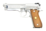 STAINLESS & ALLOY TAURUS PT-92 AFS PISTOL.