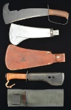 2 SURVIVAL UTILITY TOOLS - SPETSNAZ MACHETE &