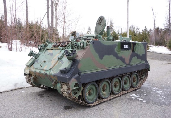 MILITARY M901 TRACKED ARMORED VEHICLE.