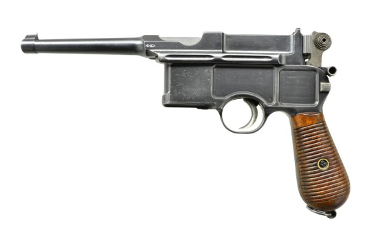 MAUSER C96 EARLY PRODUCTION 6 SHOT SERIAL # 344.