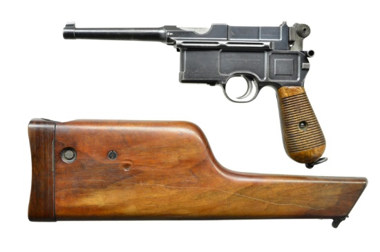 RARE MAUSER C96 CONEHAMMER 6 SHOT WITH FIXED