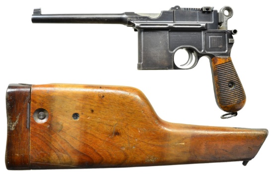 SCARCE MAUSER C96, EARLY TRANSITIONAL LARGE RING,