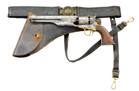 CONFEDERATE COLT 1861 NAVY WITH VIRGINIA MARKED