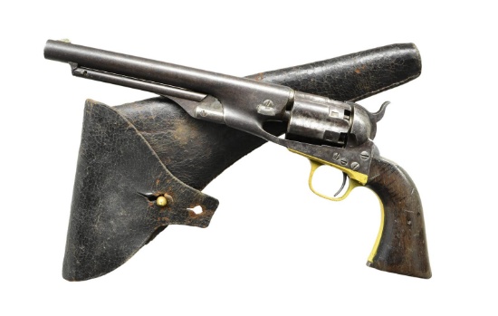 COLT MODEL 1860 FLUTED ARMY REVOLVER WITH