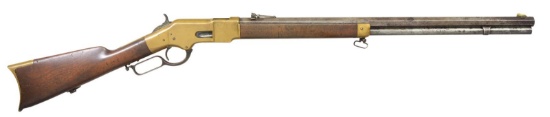 WINCHESTER 1866 3RD MODEL LEVER ACTION RIFLE.