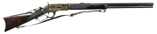 REMARKABLE WINCHESTER 1873 1 OF 1000 UPGRADE LEVER