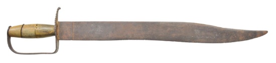 CONFEDERATE STYLE "D" GUARD BOWIE.