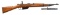 2 FINNISH MARKED M38 CARCANO BOLT ACTION CARBINES.