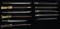 GROUPING OF 3 BAYONETS WITH SCABBARDS AND 5