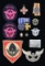 WWII GERMAN HAT BADGES, MEDALS & OTHER