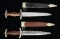 2 WWII GERMAN DAGGERS.