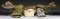 WWI US UNIFORM PANTS, 2 CAMPAIGN HATS & VARIOUS