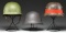 GERMAN, SWEDISH, & AMERICAN WWII ERA HELMETS.