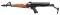 EARLY & DESIRABLE CALICO M-105 RIFLE.