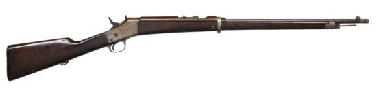 MEXICAN 1897 REMINGTON ROLLING BLOCK RIFLE.